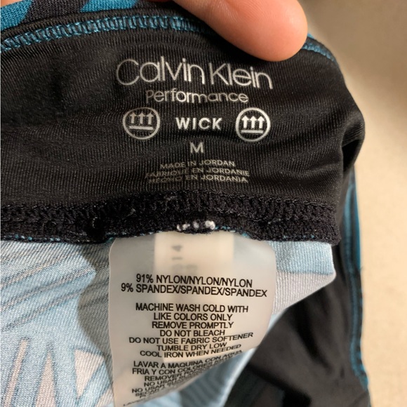 Calvin Klein Performance CK Yoga Workout Leggings Pants Size M EUC - Picture 3 of 9